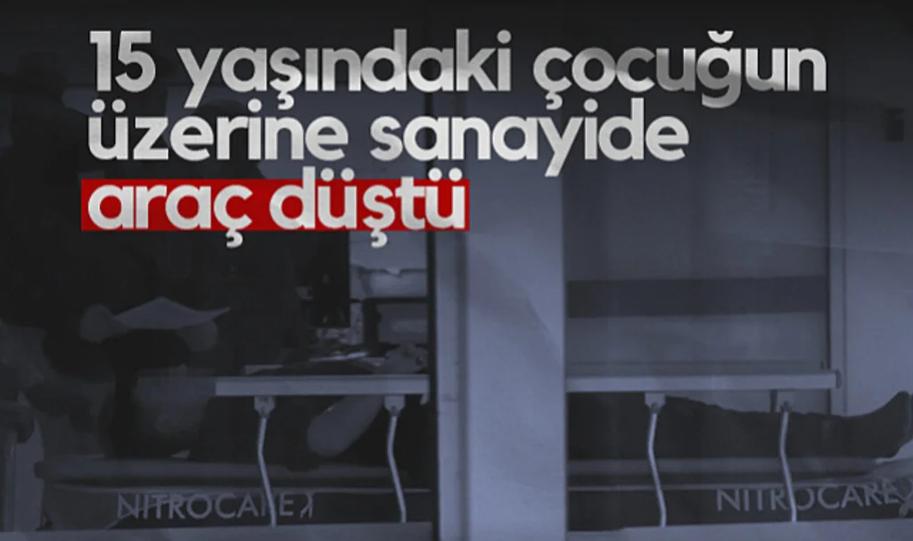 Samsun'da 15 yaşındaki Çocuğun Üzerine Sanayide Araç Düştü