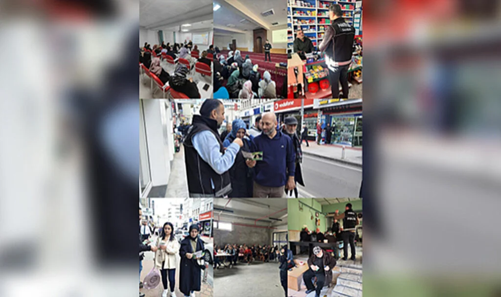 Samsun'da 2410 Kişiye Uyuşturucuyla Mücadele Eğitimi