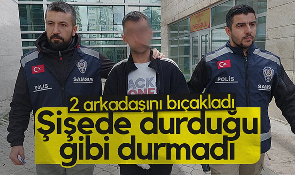 Samsun'da İçki Masasında Kanlı Kavga