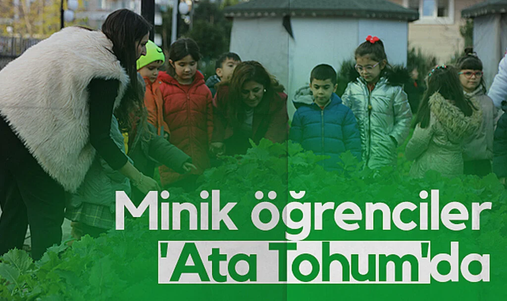 Samsun'da Minik Öğrenciler Ata Tohum Merkezi'ni Ziyaret Etti