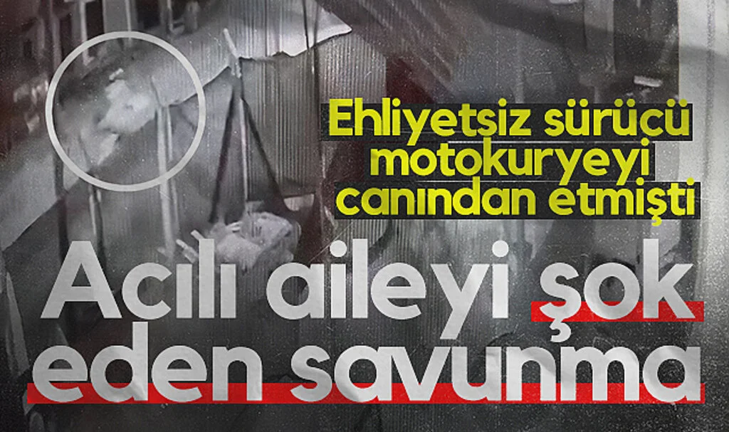 Samsun'da Motokuryenin Ölümüne Yol Açan Kazada Acılı aileyi şok eden savunma