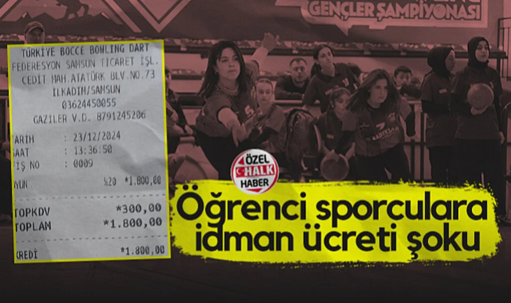 Samsun'da Öğrenci Sporculara İdman Ücreti Şoku
