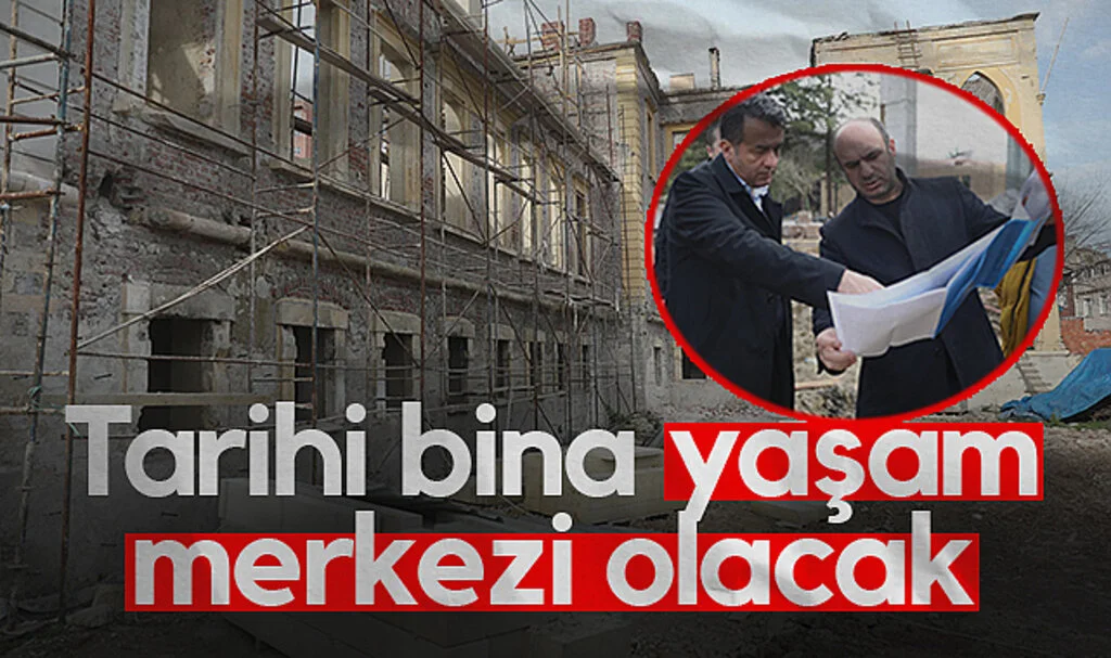 Samsun'da tarihi bina yaşam merkezi olacak