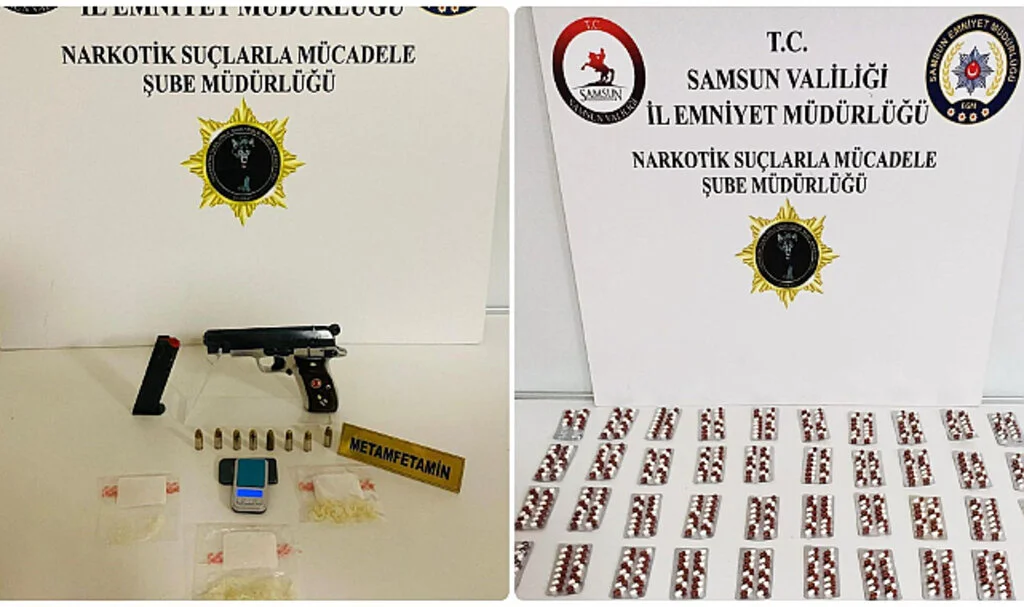 Samsun’da Uyuşturucu Baskını: 3 Gözaltı