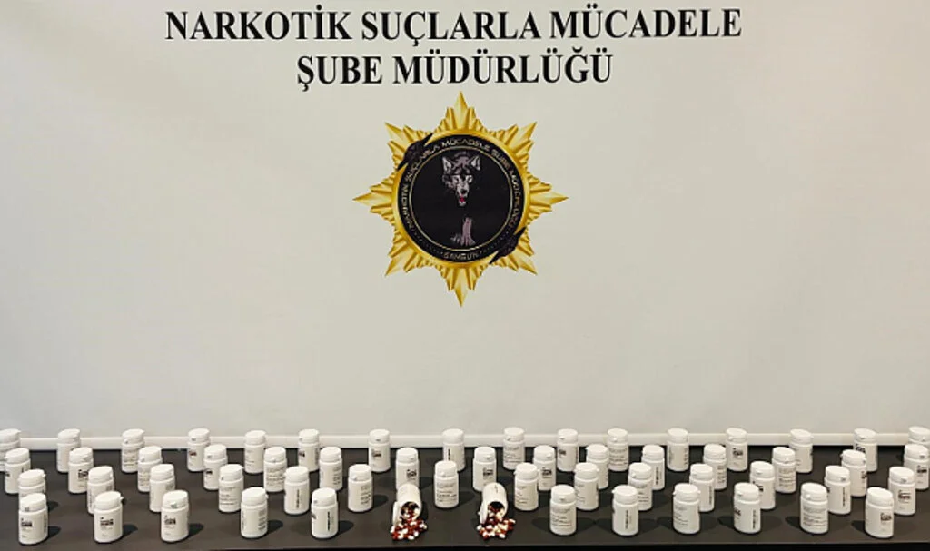 Samsun’da Uyuşturucu Operasyonu: 5.586 Sentetik Ecza Ele Geçirildi