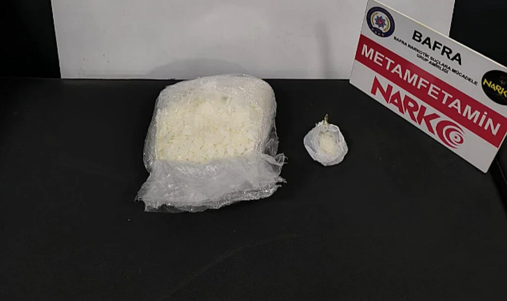 Samsun'da Uyuşturucu Operasyonu: 516 Gram Metamfetamin Ele Geçirildi