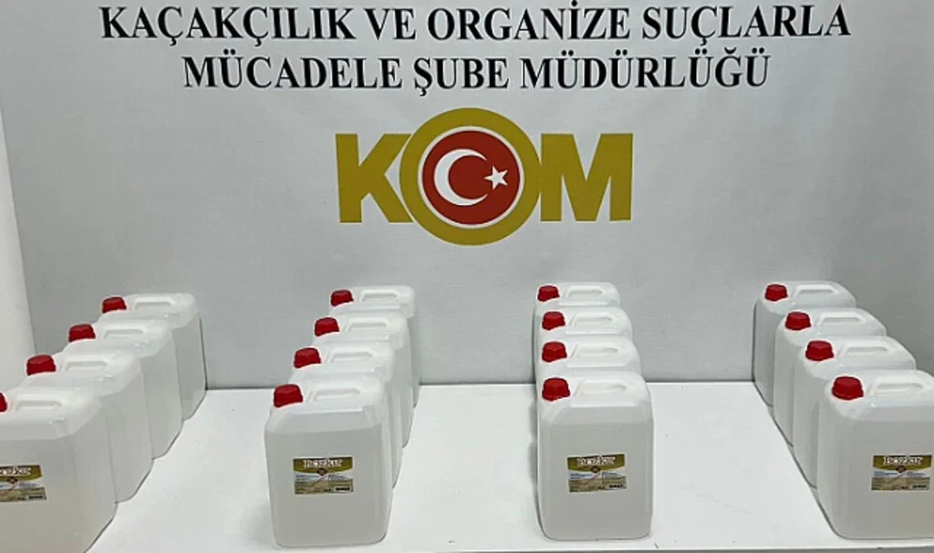 Samsun’da Yılbaşı Öncesi Kaçak İçki Operasyonu