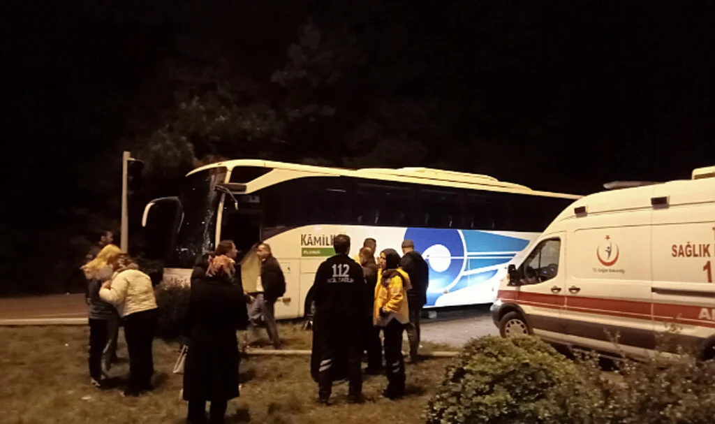 Samsun’da Yolcu Otobüsü Tırla Çarpıştı: 1 Yaralı