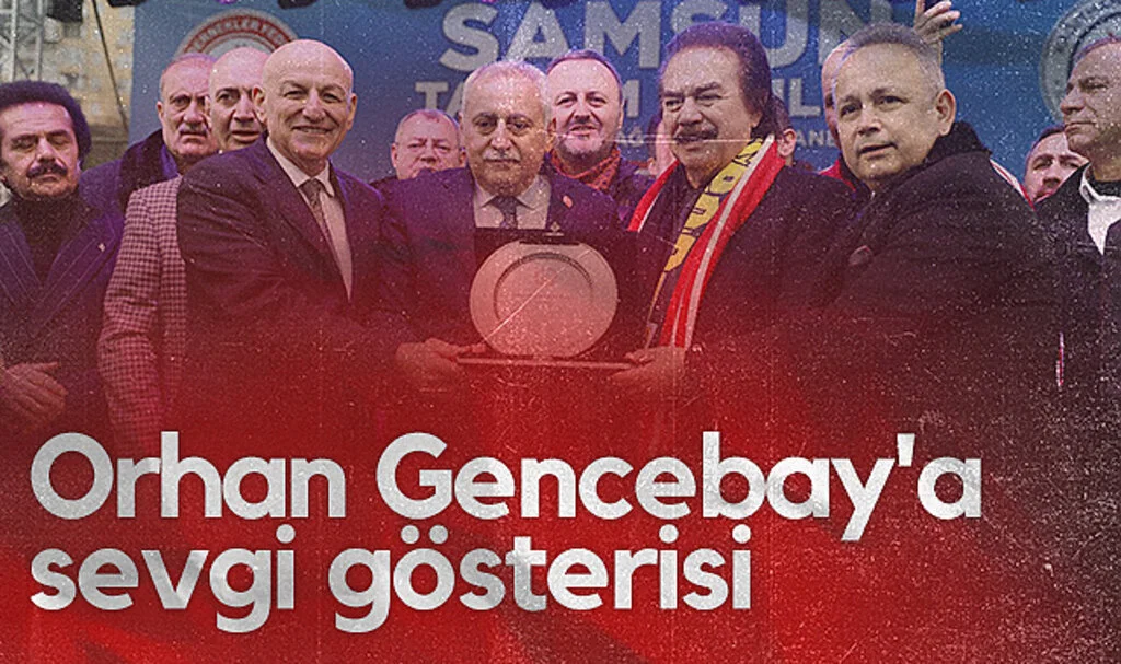 Samsun Tanıtım Günleri'nde Orhan Gencebay'a sevgi gösterisi