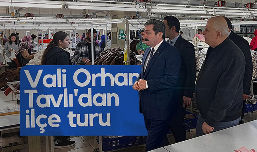 Samsun Valisi Orhan Tavlı'dan ilçe turu
