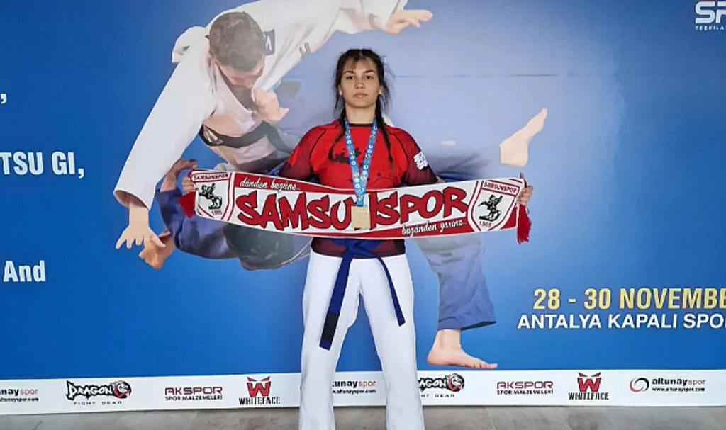 Samsunlu Sonay Avrupa Ju-Jitsu Şampiyonu Oldu