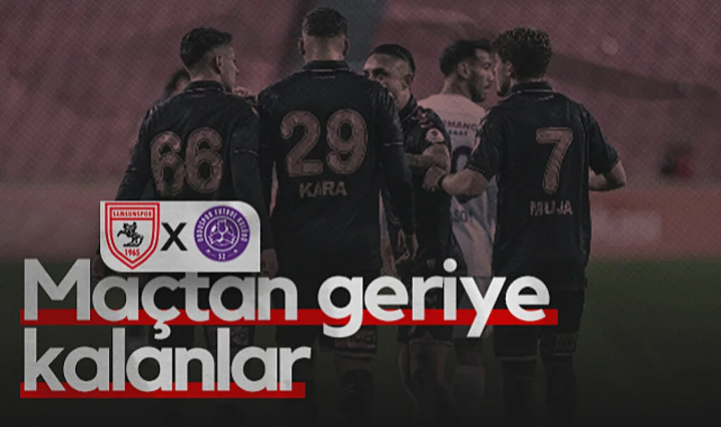 Samsunspor-52 Orduspor FK Maçından Geriye Kalanlar