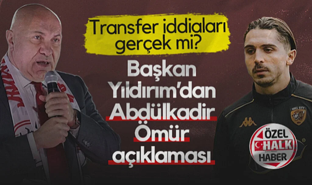 Samsunspor Başkanı Yüksel Yıldırım’dan Abdülkadir Ömür Açıklaması! Transfer İddiaları Gerçek mi?