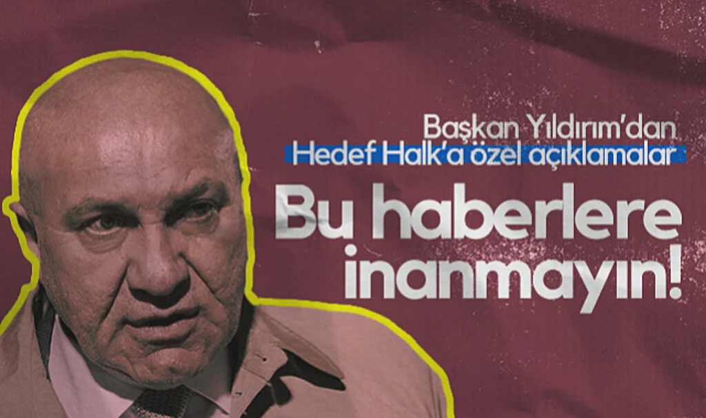 Samsunspor Başkanı Yüksel Yıldırım’dan Hedef Halk’a Özel Açıklamalar: Bu Haberlere İnanmayın!