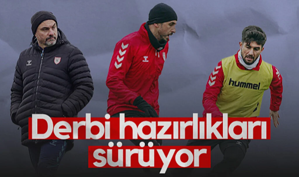 Samsunspor, Derbi Hazırlıklarını Sürdürüyor