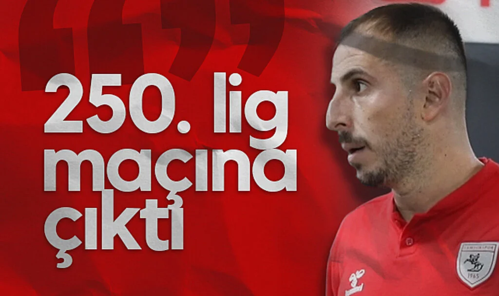 Samsunspor Kaptanı Zeki Yavru 250. Lig Maçına Çıktı