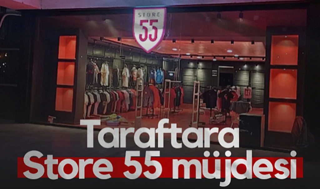 Samsunspor Taraftarına Store 55 Müjdesi