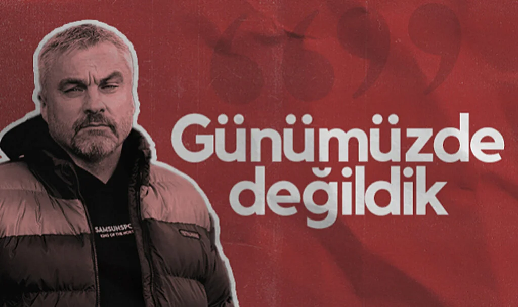 Samsunspor Teknik Direktörü Thomas Reis: "Günümüzde Değildik"