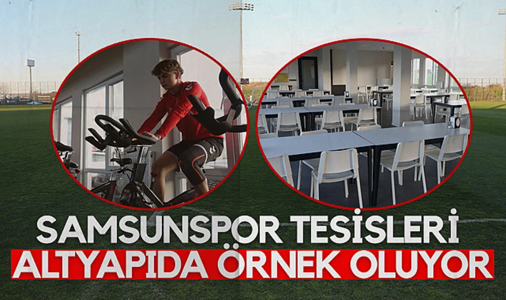 Samsunspor Tesisleri Altyapıda Örnek Oluyor