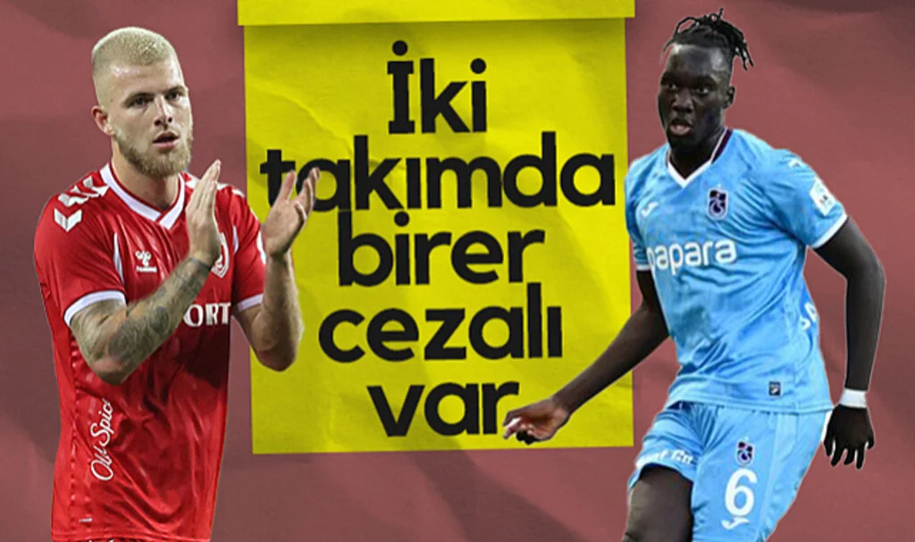 Samsunspor-Trabzonspor Derbisinde İki Önemli Eksik