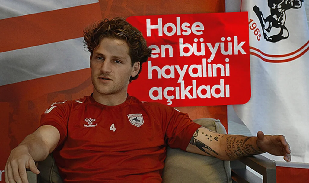 Samsunspor'un Yıldızı Holse en büyük hayalini açıkladı