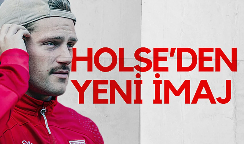 Samsunsporlu Carlo Holse'nin Yeni İmajı Dikkat Çekiyor