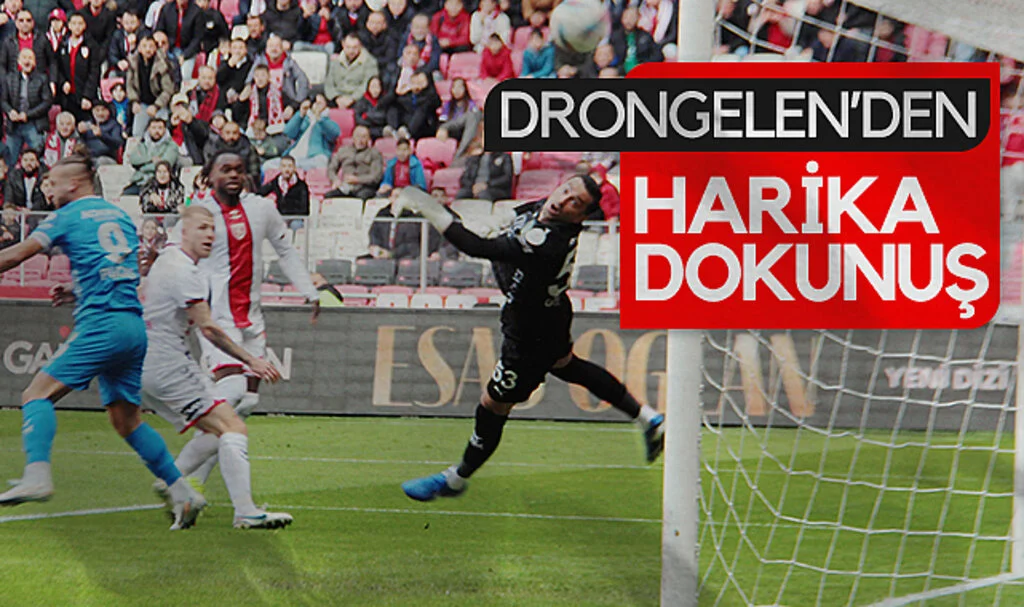 Samsunsporlu Drongelen’den Harika Dokunuş