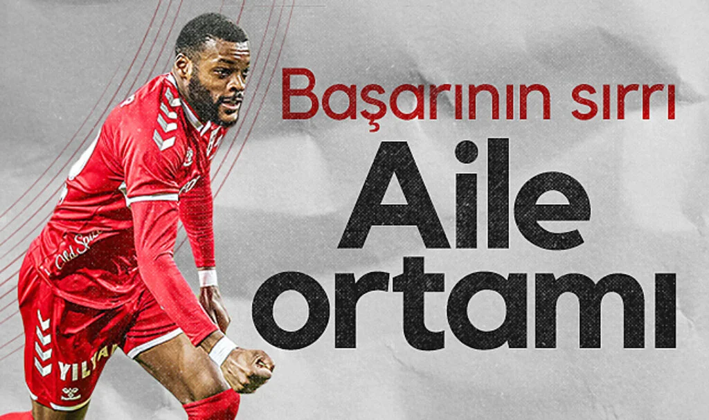 Samsunsporlu Olivier Ntcham: Başarının sırrı aile ortamı