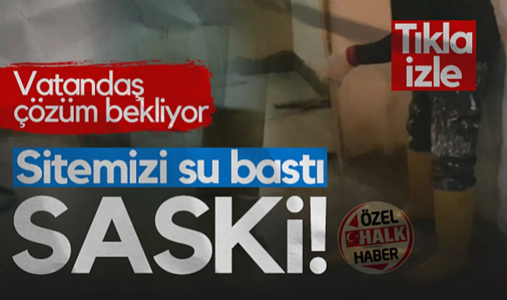 Sitemizi Su Bastı SASKİ! Atakum'da Vatandaş Çözüm Bekliyor...
