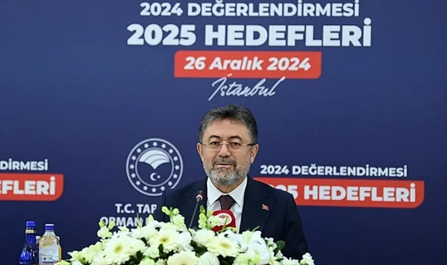 Tarım ve Orman Bakanı Yumaklı: "2024 yılı Türk tarımı için bir milattır"