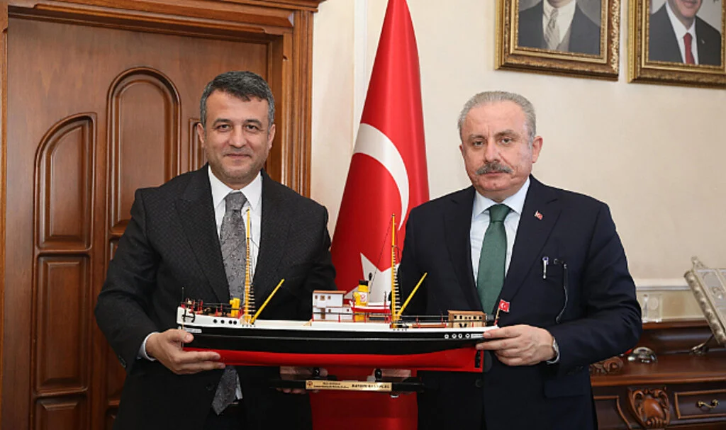 TBMM 29. Başkanı Şentop'tan SBB Başkanı Halit Doğan'a ziyaret