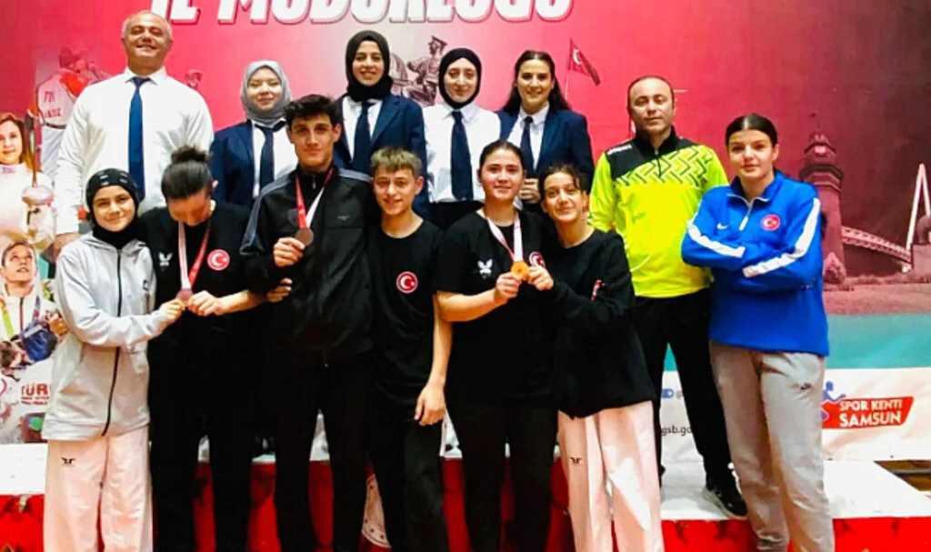 Terme Taekwondo Kulübü İl Birinciliğine 13 Madalya ile Damga Vurdu