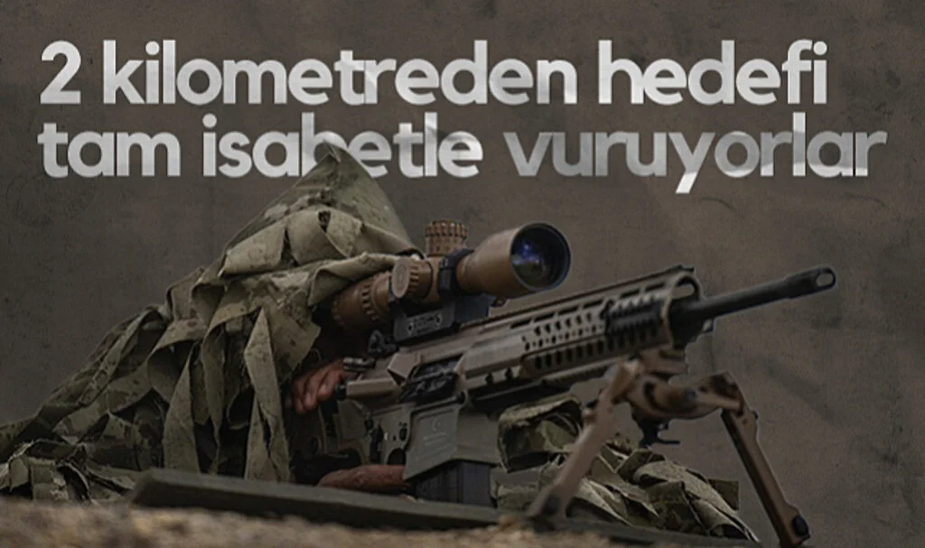 TSK'nın Keskin Nişancıları "Görünmeden Görmeyi" Öğreniyor