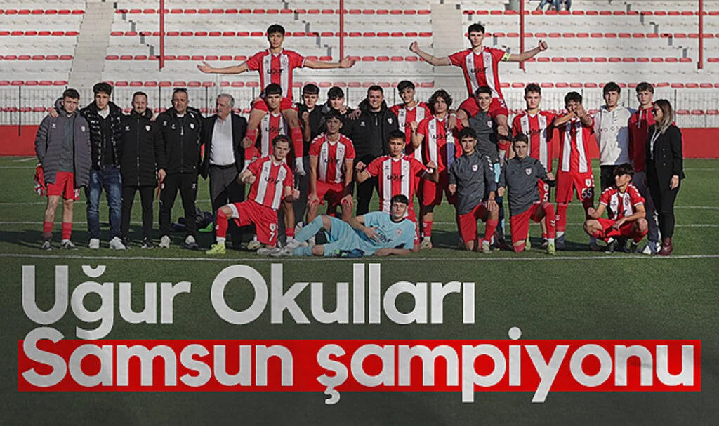 Uğur Okulları Samsun şampiyonu