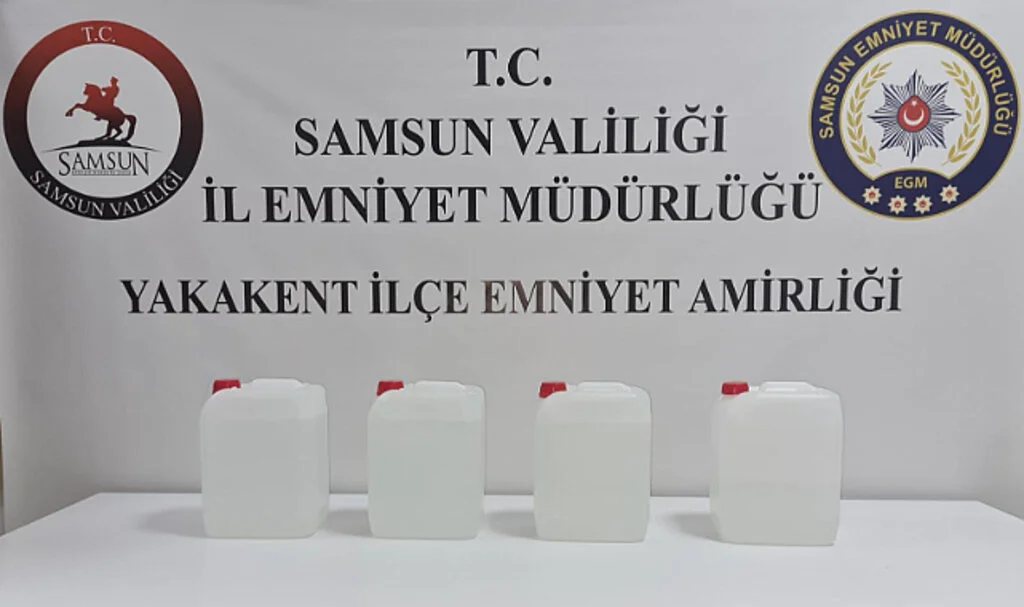Yakakent’te 17 Litre Etil Alkol Ele Geçirildi