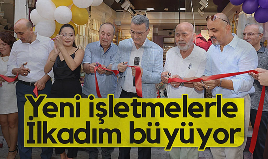 Yeni işletmelerle İlkadım büyüyor