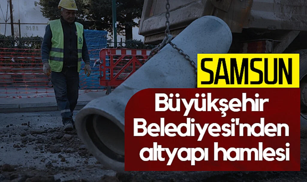 19 Mayıs Bulvarı'nda 550 Metrelik Şebeke Yenileniyor