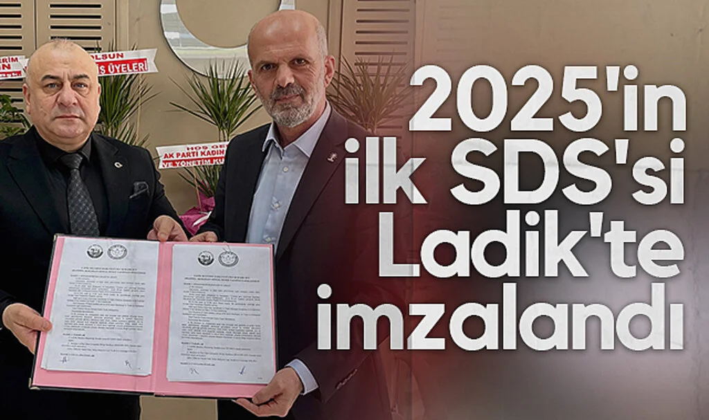 2025'in ilk Sosyal Denge Sözleşmesi Ladik'te imzalandı