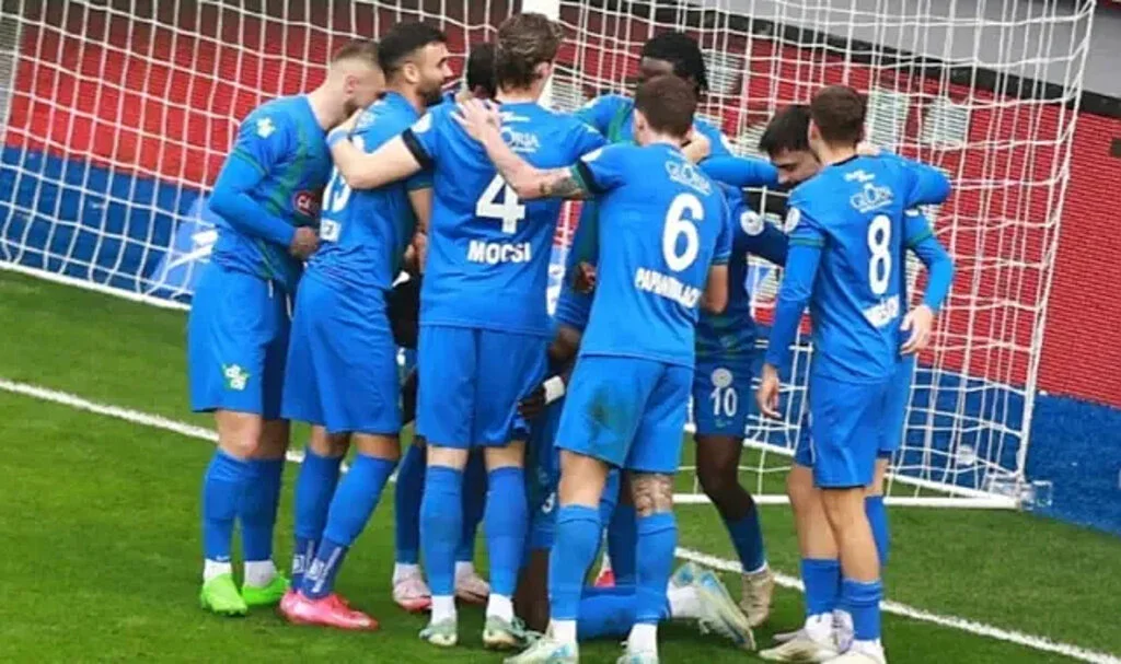 5 gollü maçın galibi Çaykur Rizespor