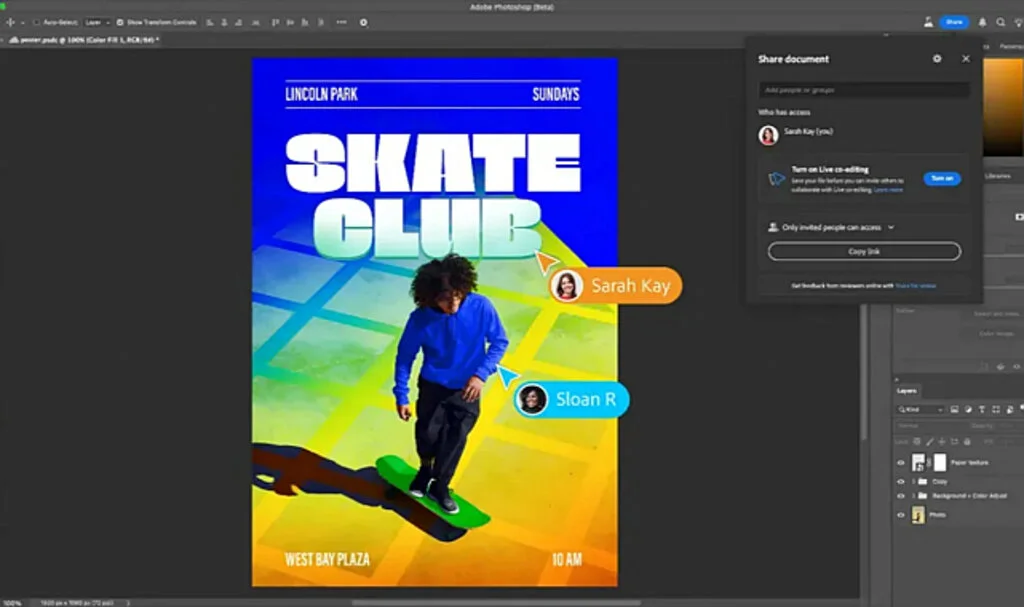 Adobe'den Photoshop’a Büyük Yenilik: Ortak Çalışma