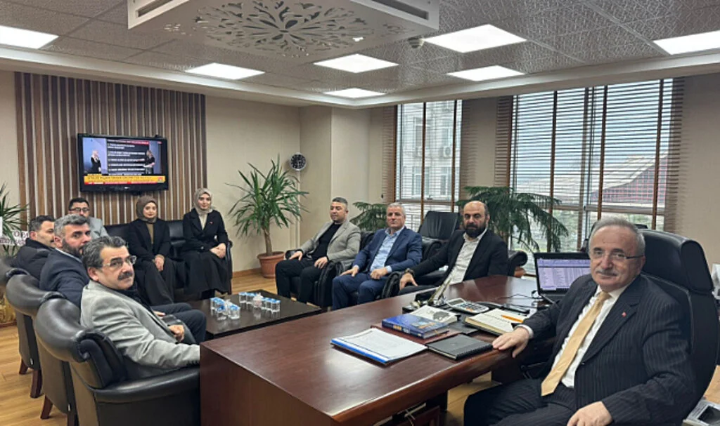 AK Parti Havza Yönetiminden İl Başkanı Köse’ye Tebrik Ziyareti
