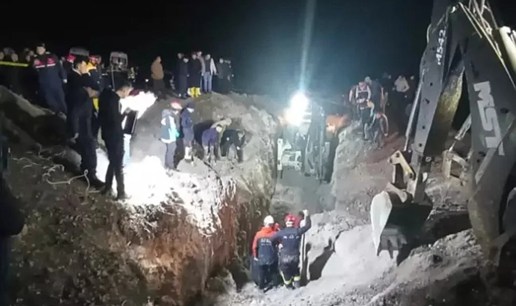 Amasya’da Su Kuyusu Sondajında Göçük: 2 İşçi Hayatını Kaybetti