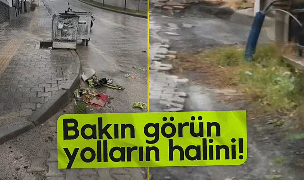 Atakum'da Vatandaş Tepkili: Bakın görün yolların halini