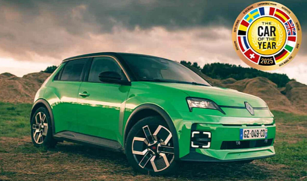 Avrupa'da 2025 Yılının Otomobili: Renault 5 Zirvede
