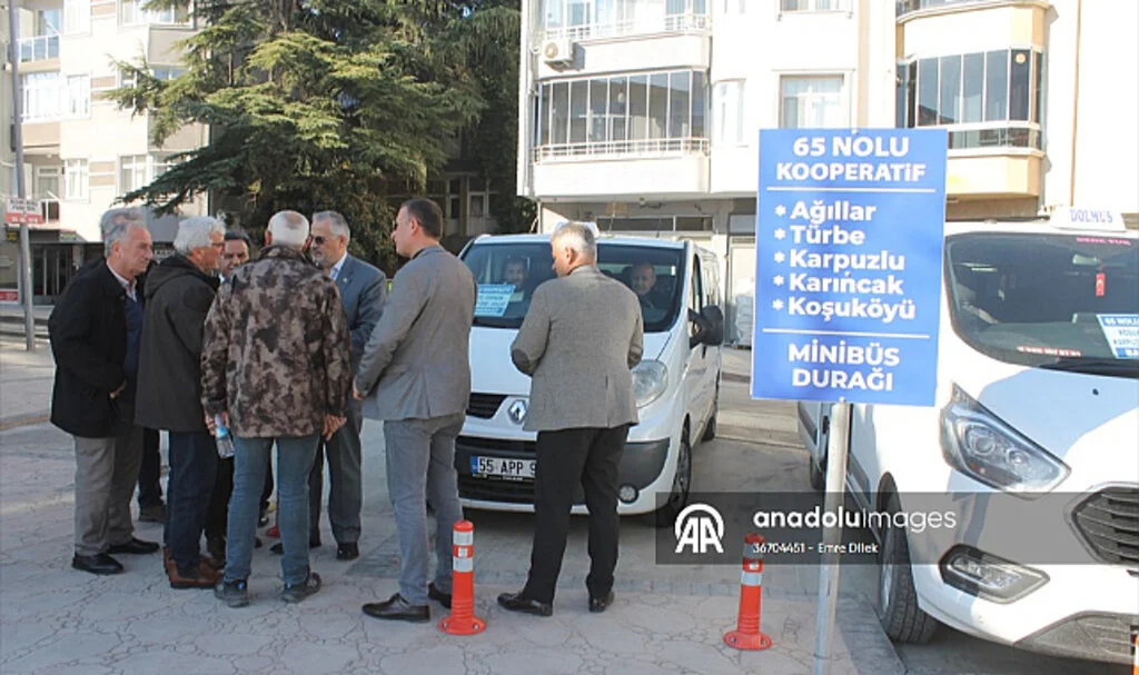 Bafra'ya yeni minibüs hattı