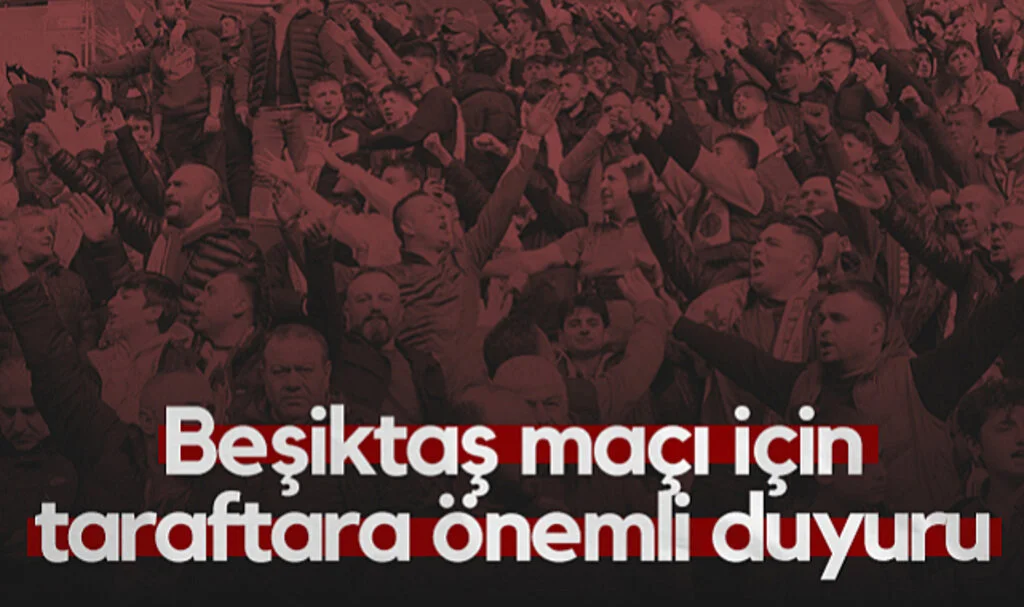 Beşiktaş Maçı İçin Samsunspor Taraftarına Önemli Duyuru