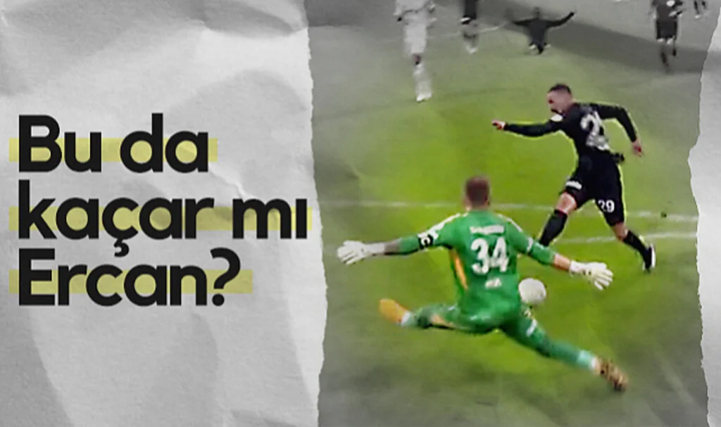 Beşiktaş - Samsunspor Maçında Ercan Kara'nın Kaçırdığı Gol Gündem Oldu