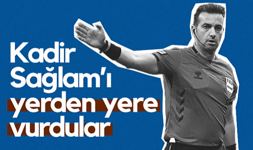 Beşiktaş - Samsunspor Maçının Hakemi Kadir Sağlam'ı Yerden Yere Vurdular