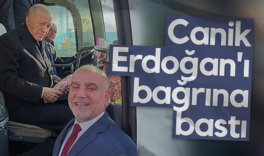 Canik Erdoğan'ı bağrına bastı
