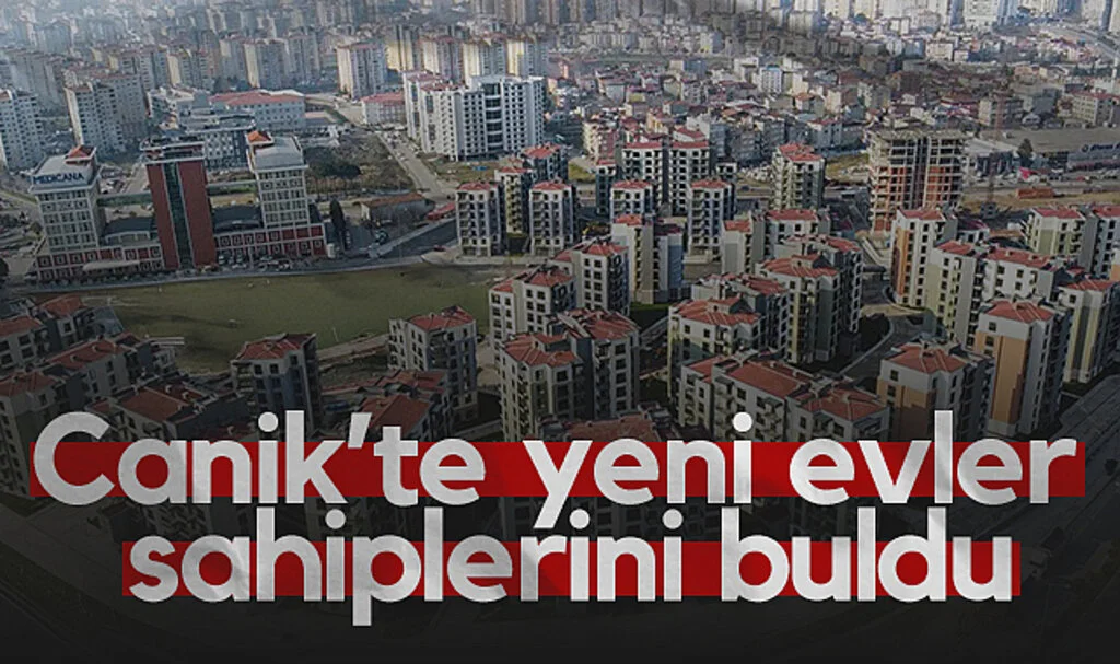 Canik'te Hak Sahipleri Yeni Evlerine Kavuştu